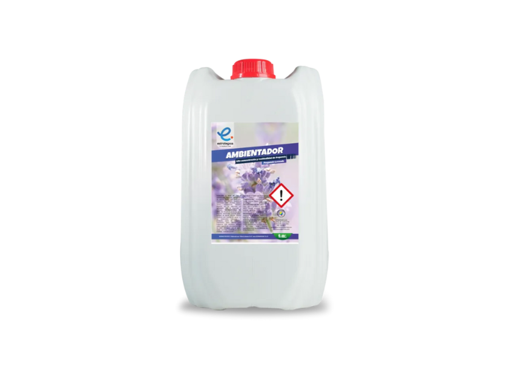 Ambientador Liquido Concentrado Marca Propia Floral Cuñete 5Gl - 19 Litros Tek