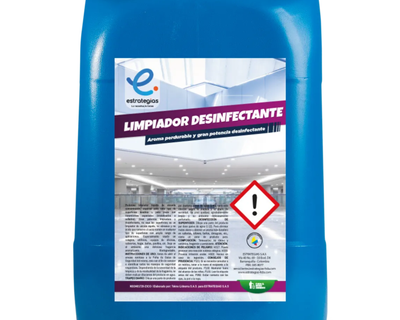 Limpiador Desinfectante Marca Propia Iceberg Cuñete 5Gl - 19 Litros Tek