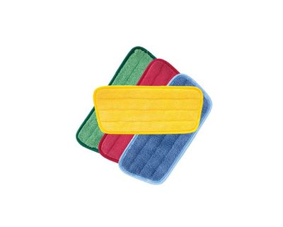 Vista Global Mop de Microfibra para Portafibra Roja