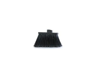 Vista Global Escoba Angular en PVC Fibra Larga Negro