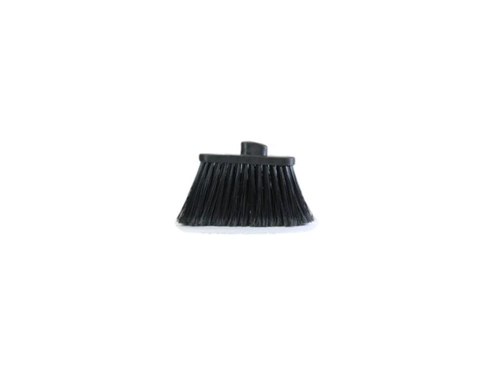 Vista Global Escoba Angular en PVC Fibra Larga Negro