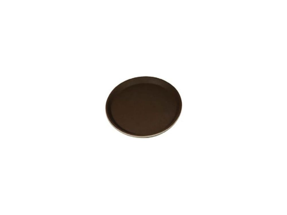 Vista Global Bandeja Redonda De 16` 41 Cm Negra