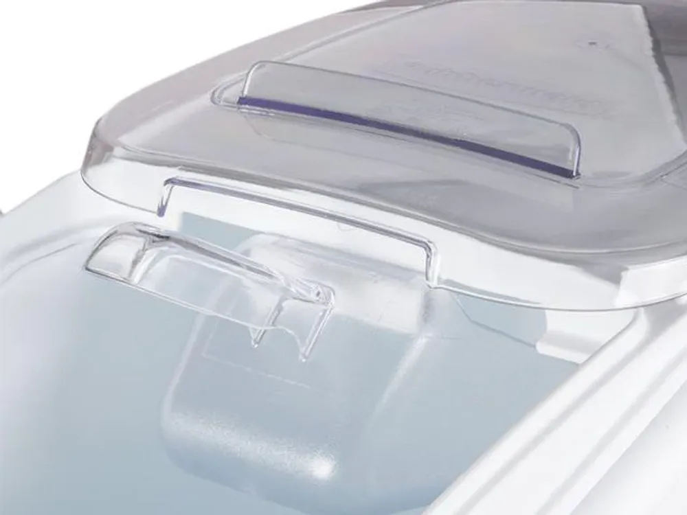 Rubbermaid Recipiente Ingredientes Ruedas y Pala Blanco 400 Tazas 79 Lt FG360088WHT