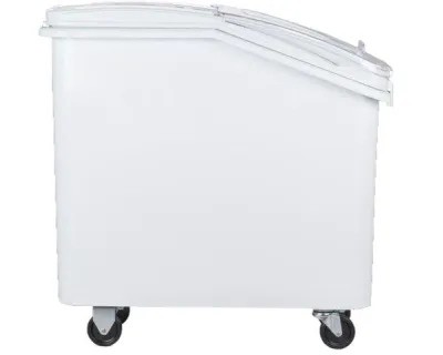 Rubbermaid Recipiente Ingredientes Ruedas y Pala Blanco 400 Tazas 79 Lt FG360088WHT