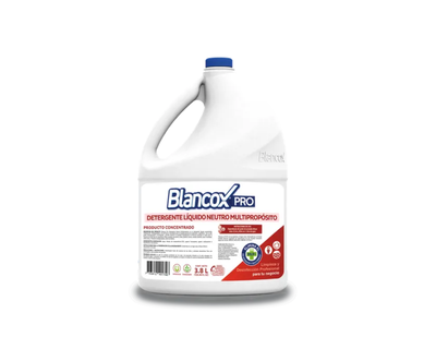 Blancox Pro Detergente Líquido Neutro Multipropósito Concentrado 3.8 Lt