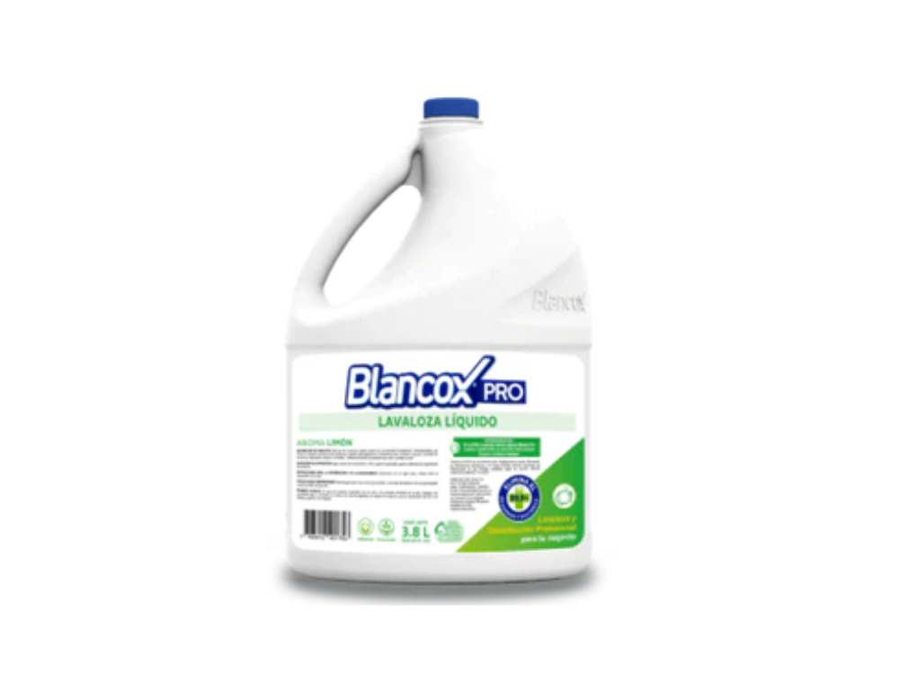 Blancox Pro Lavalozas Líquido Limón 3.8 Litros