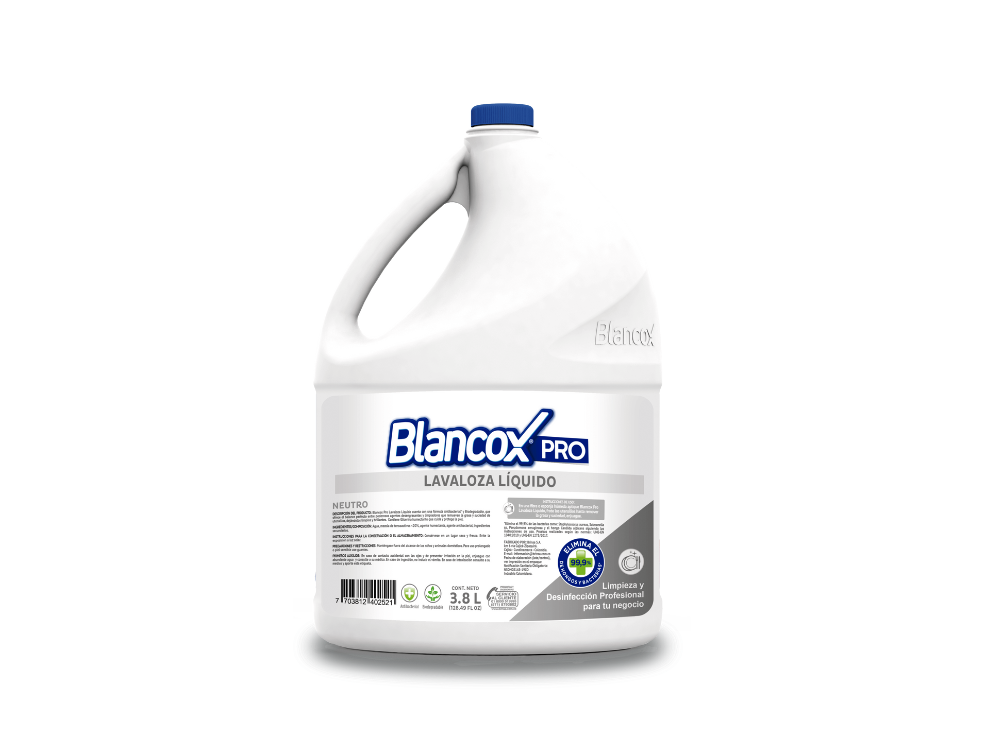 Blancox Pro Lavaloza Liquido Neutro 3.8 lt.