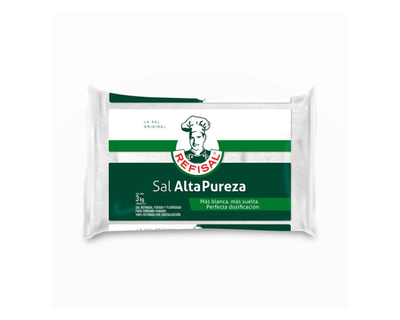 Sal Refisal Alta Pureza Bolsa 3 Kilos