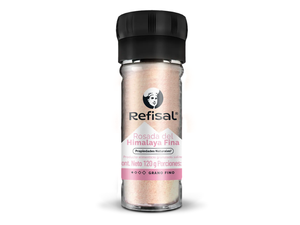 Sal Refisal Himalaya Fina Salero 120 Gramos