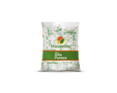 Manuelita Azúcar Blanca en Sobres 5 Gr