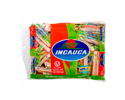 Incauca Azúcar Morena Tubipack 5 Gr