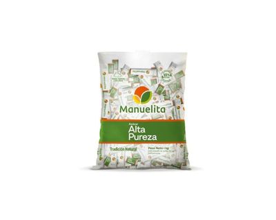 Manuelita Azúcar Blanca Tubipack 5 Gr