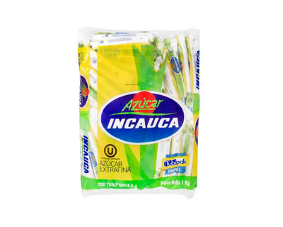 Incauca Azúcar Blanca Tubipack 5 Gr
