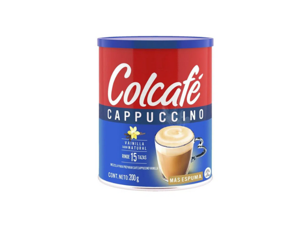 Cappuccino Colcafé Vainilla Natural 200 Gr