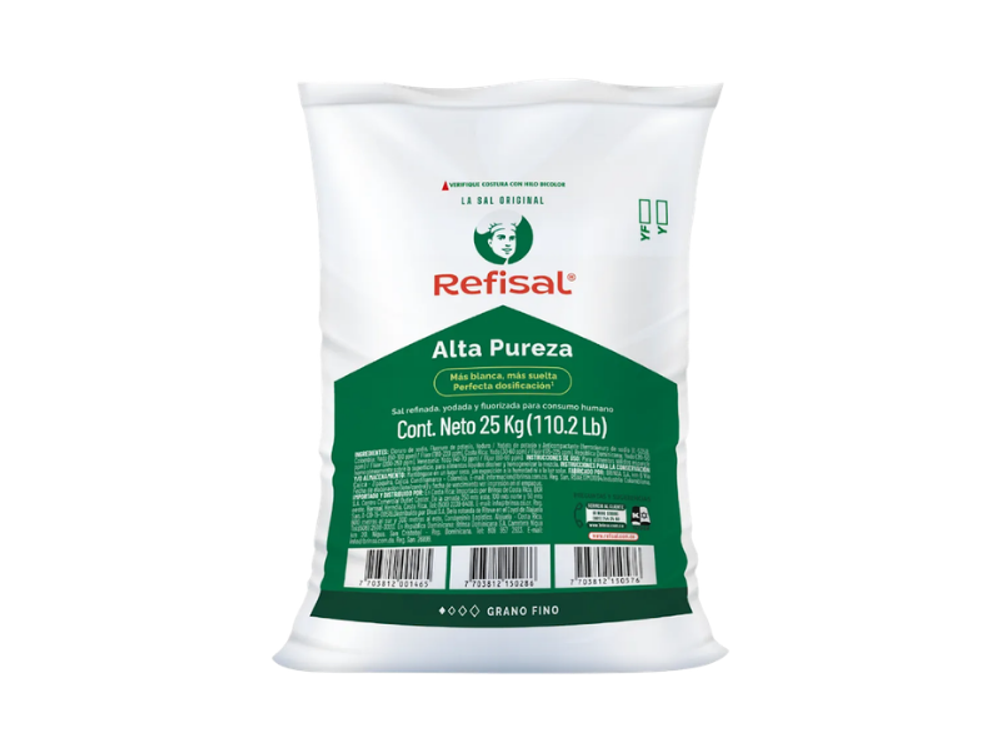 Sal Refisal Bulto 25kg