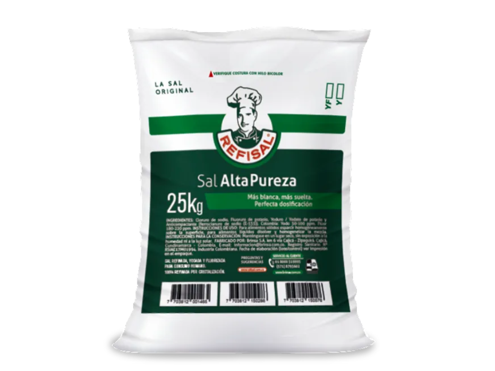 Sal Refisal Bulto 25kg