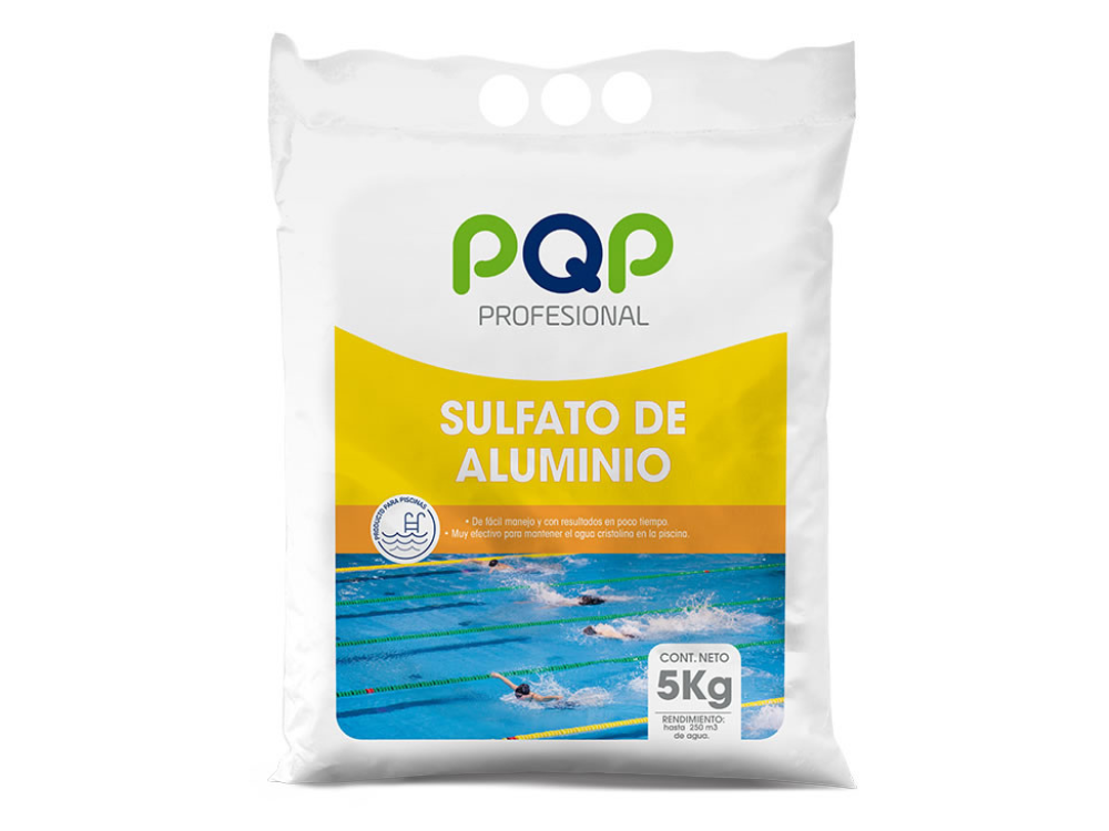 Sulfato De Aluminio PQP Profesional  5Kg SULFA00008