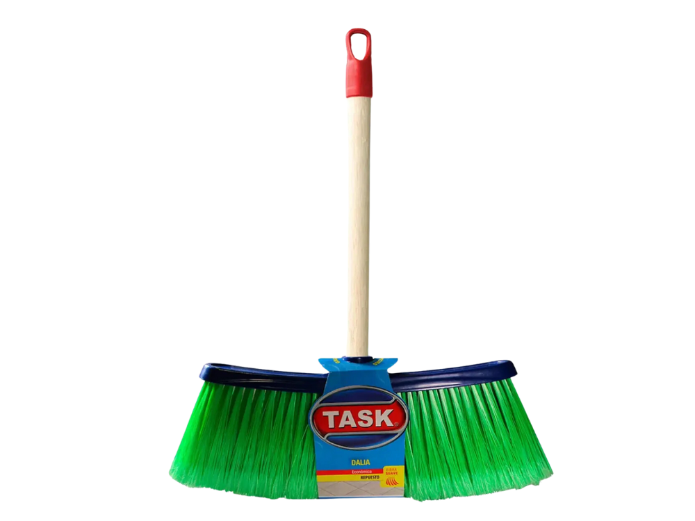Task Pro Escoba Suave con Mango Metálico Super Dalia