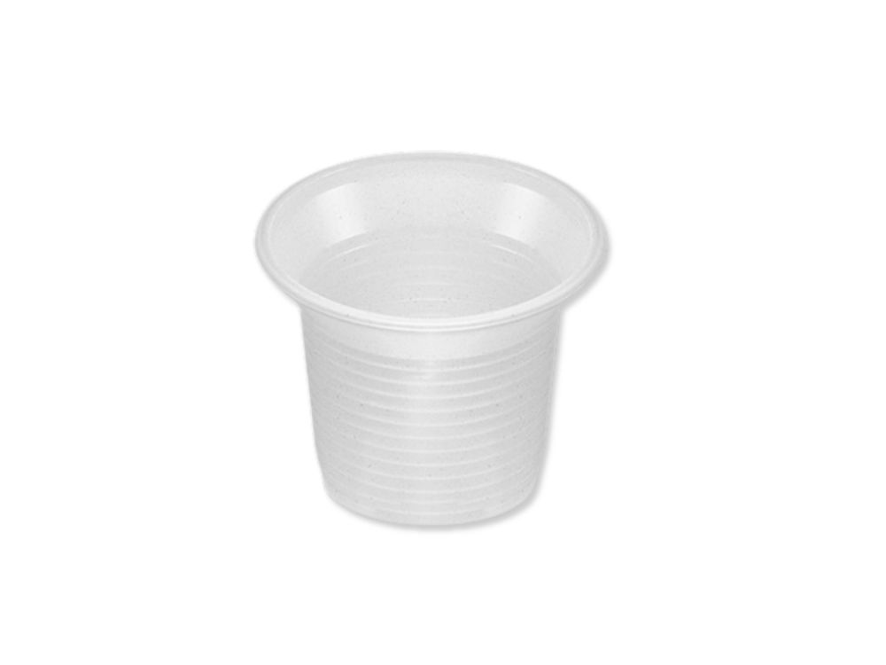 Vaso Plástico Cafetero Blanco 3.5 Oz - Paquete x 50