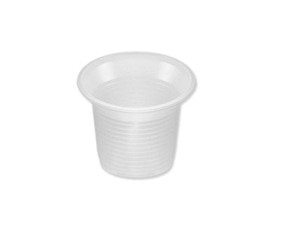 Vaso Plástico Cafetero Blanco 3.5 Oz - Paquete x 50