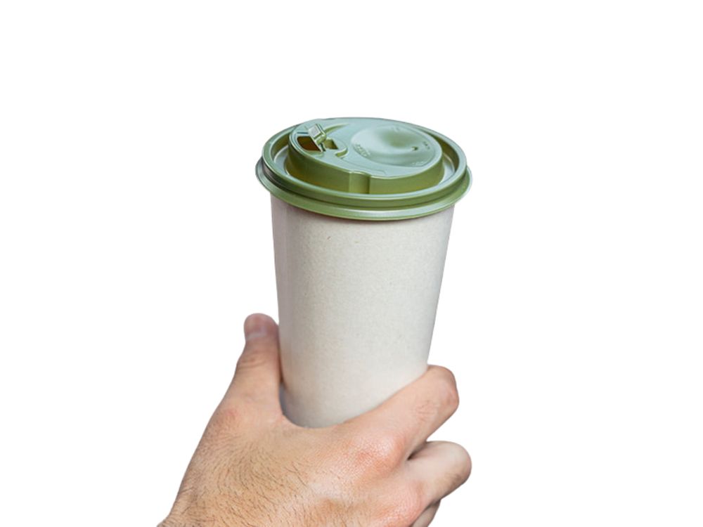 Tapa Rígida para Vaso BioForm 9/12 Oz Cartón - Paquete x 50