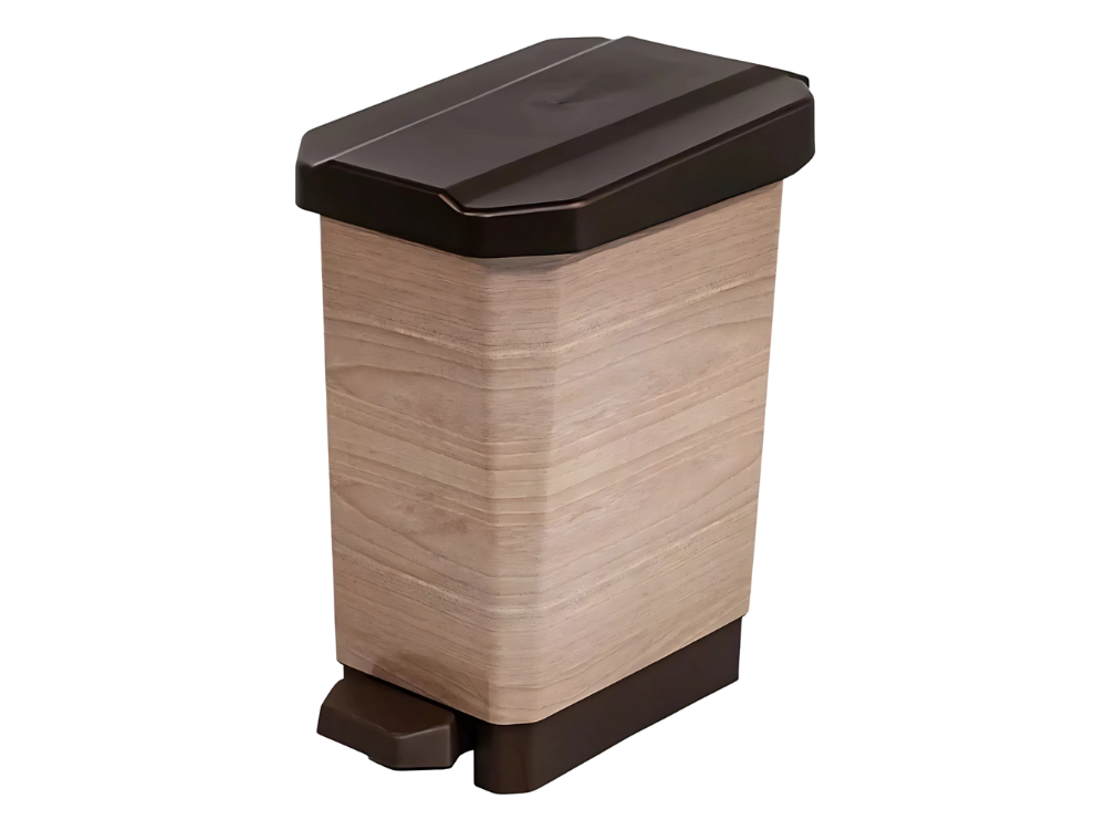 Papelera Estra Estrabins De Pedal Tipo Madera