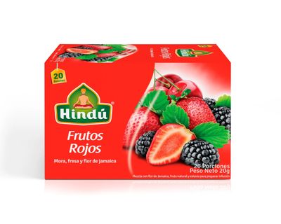Hindú Aromática Frutos Rojos Caja x 20 Sobres