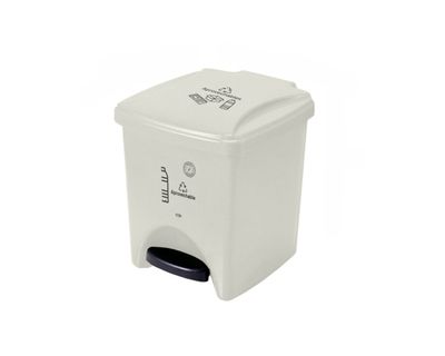 Estra Caneca de Pedal 20 Lt Blanca Marcada MR  4-1048894