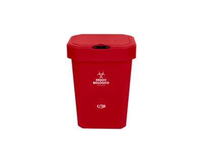 Estra Caneca EstraBins con Sensar 26 Lt Roja Marcada