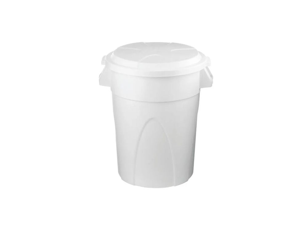 Estra Contenedor Elite Tapa Plana 121 Lt Blanco