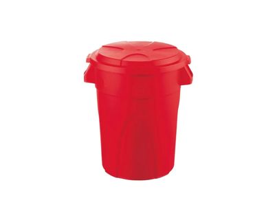 Estra Contenedor Elite Tapa Plana 121 Lt Rojo
