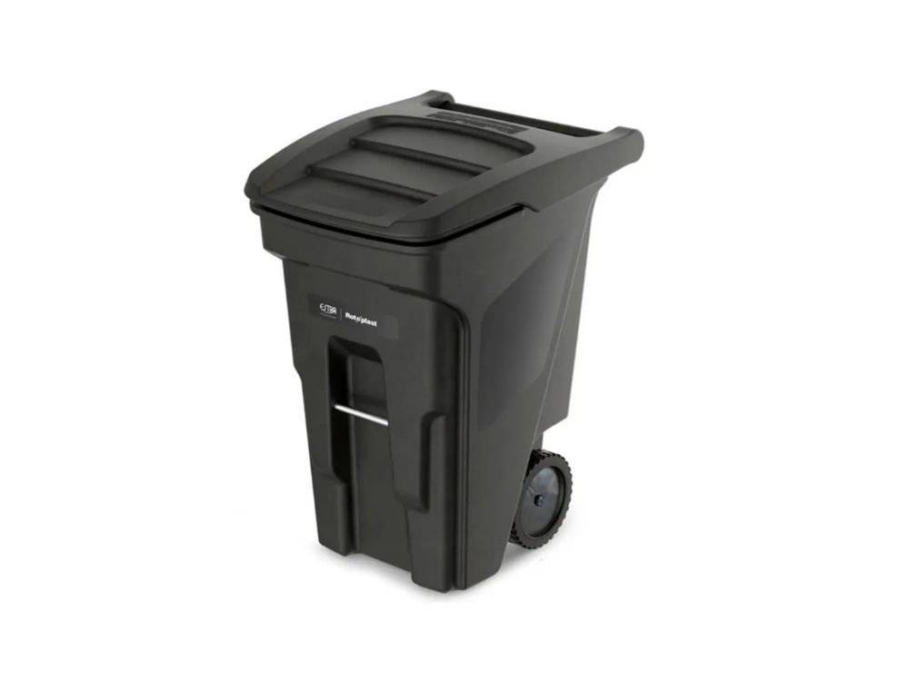 Estra Contenedor Forte 240 Lt Negro