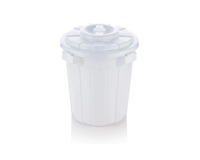 Estra Caneca con Tapa 37 Lt Blanco