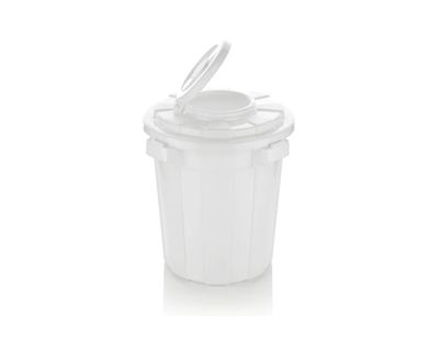 Estra Caneca con Tapa 37 Lt Blanco