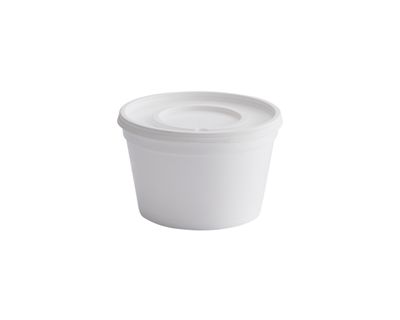 Darnel Contenedor Espumado Redondo con Tapa Espumada 16 Oz Blanco Paquete x 20 Und D701601NLSE