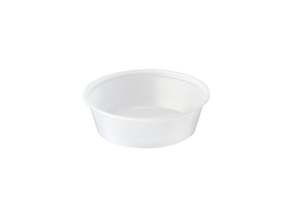 Darnel Copa Souffle sin Tapa 3 Oz Opal Paquete x 100 Und D633002N