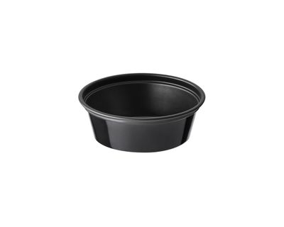 Darnel Copa Souffle sin Tapa 3 Oz Negro Paquete x 100 Und D633099N