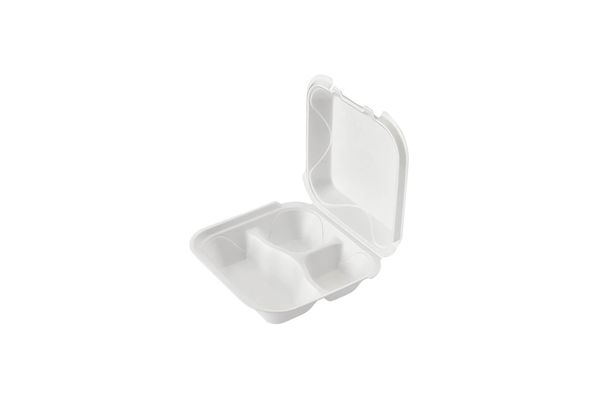 Darnel Portacomida Espumado 3 Divisiones P3 Blanco 20x21.5 Cm PAQX200 UND D405301NW