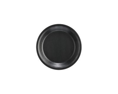Darnel Plato Espumado Circular Pando Negro #23 Cm PAQ X 500 UND D500999N