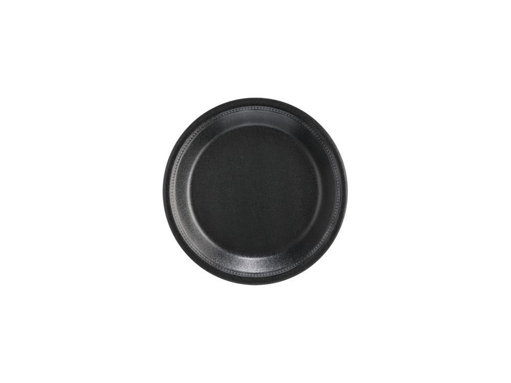 Darnel Plato Espumado Circular Pando Negro #23 Cm PAQ X 500 UND D500999N
