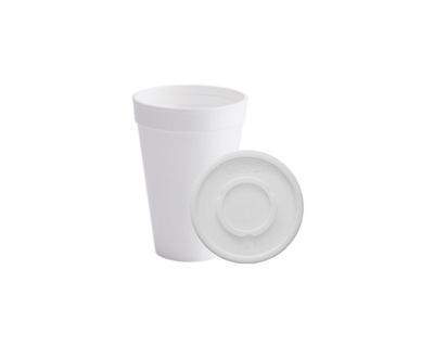 Darnel Vaso Termico Espumado 16 ONZ CON TAPA PAQx20 UND D691601NS