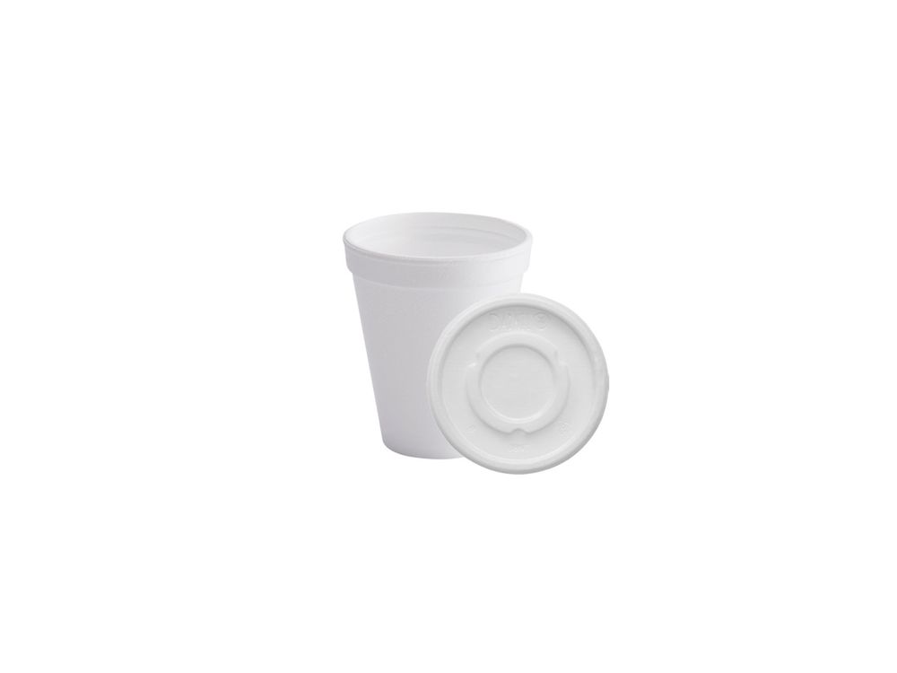 Darnel Vaso Térmico Espumado 8 ONZ CON TAPA PAQx20 UND D690801NS