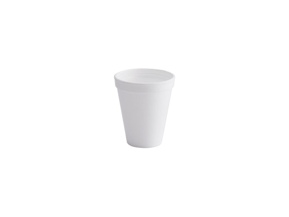 Darnel Vaso Térmico Espumado 8 ONZ CON TAPA PAQx20 UND D690801NS