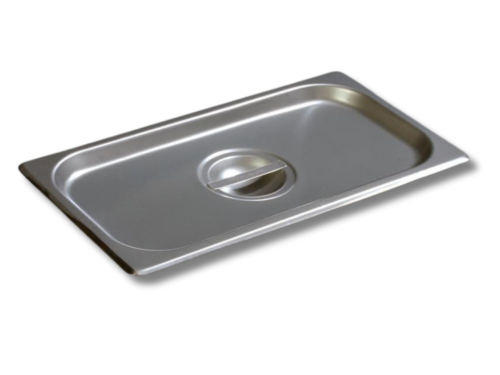 Tapa Para Azafate En Acero Inoxidable De 1/3