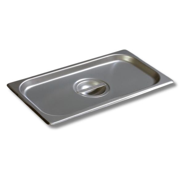 Tapa Para Azafate En Acero Inoxidable De 1/3