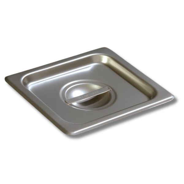 Tapa Para Azafate En Acero Inoxidable De 1/6