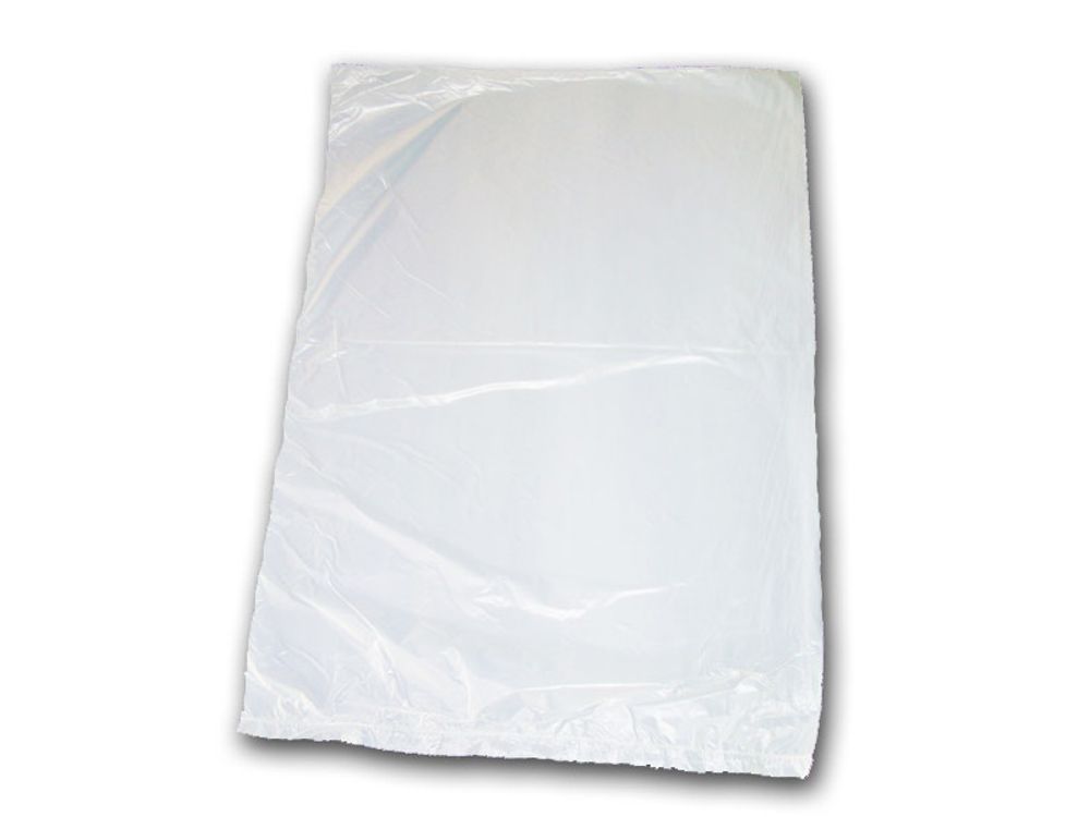BOLSA BASURA PAPELERA PLASTICA CAL .50 (16x18`) 42X47 Cm BLANCA PAQ 20UND