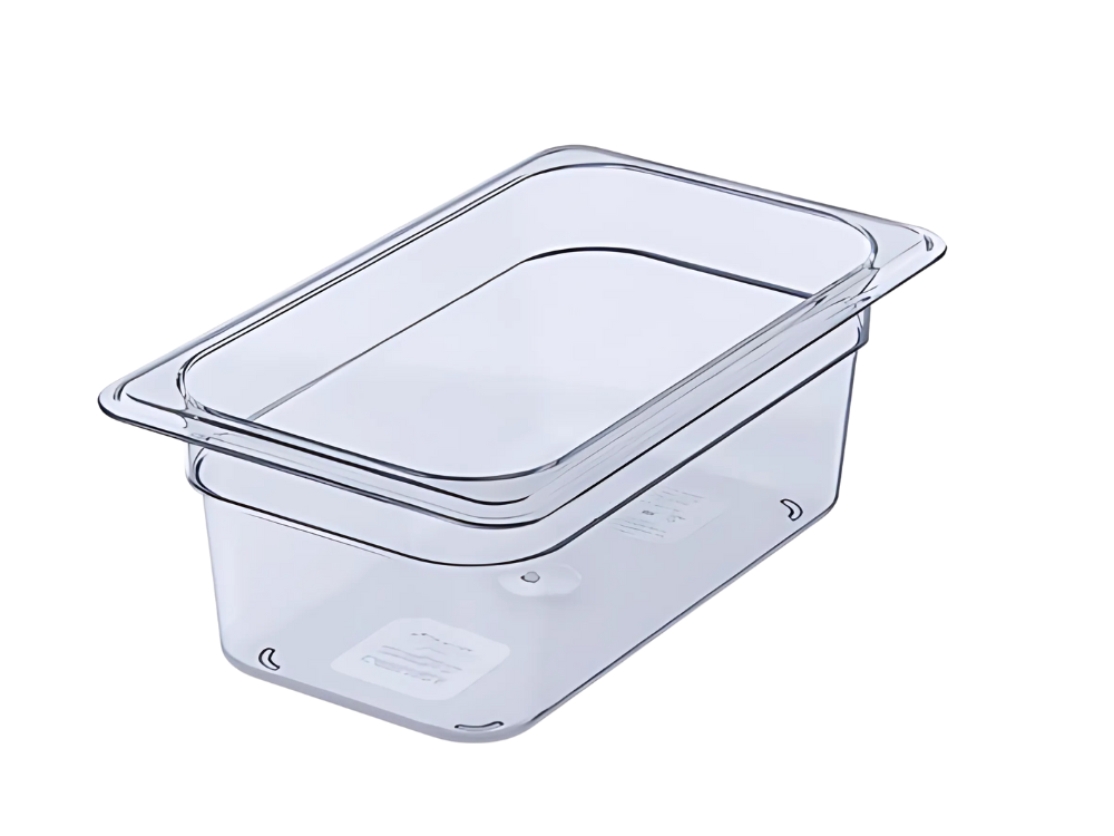 Recipiente gastronorm  de 1/4 (26,5x16,2x6.5)