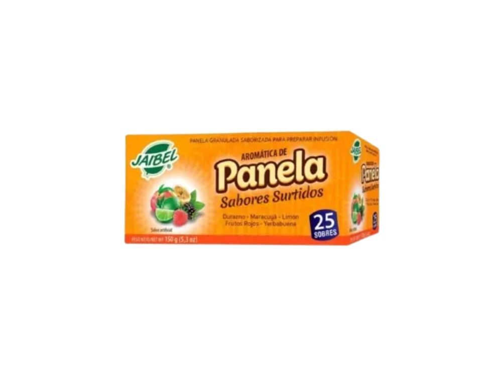 Jaibel Aromática Panela Caja 25 Sobres