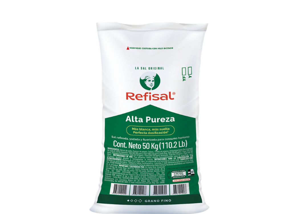 Sal Refisal Alta Pureza 50kg